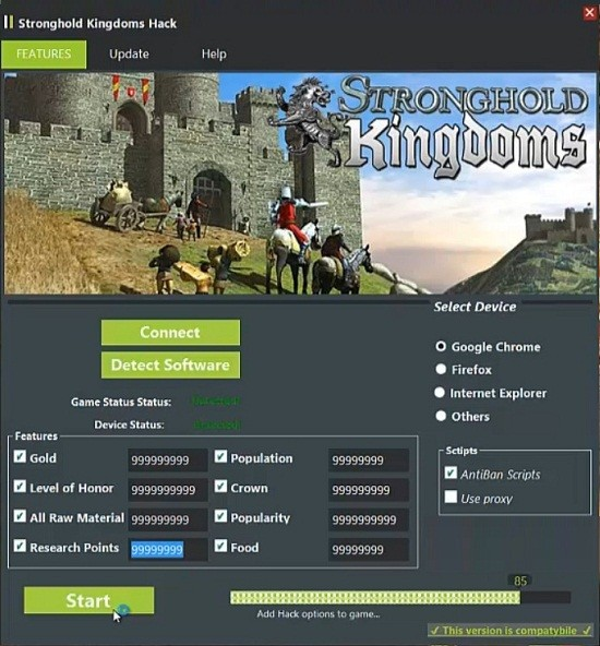 stronghold kingdoms codes